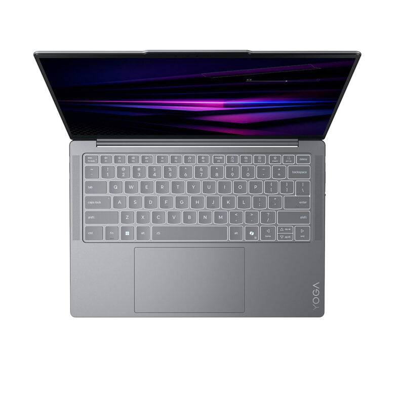 Lenovo Yoga | Notebook Slim 7 | Display 14.0'' WUXGA (1920x1200) OLED | Processore INTEL CORE U5 322 | Memoria RAM 16GB | Memoria SSD 1TB | Scheda grafica Integrata | Sistema Operativo WINDOWS 11 HOME | LUNA_GREY | Caricatore NON incluso