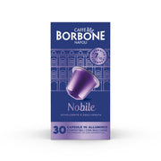 Caffé Borbone - Compatibile Nespresso Alluminio Nobile 30 Capsule