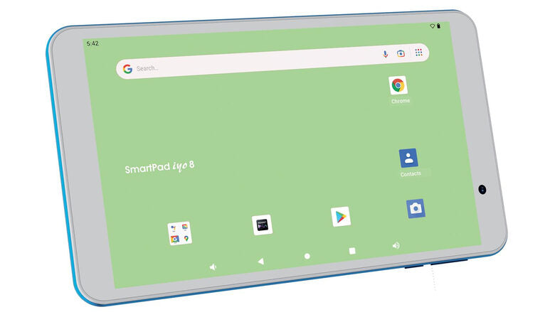 Mediacom SmartPad 8 32 GB 20,3 cm (8") Cortex 3 GB Android 12 Blu, Bianco