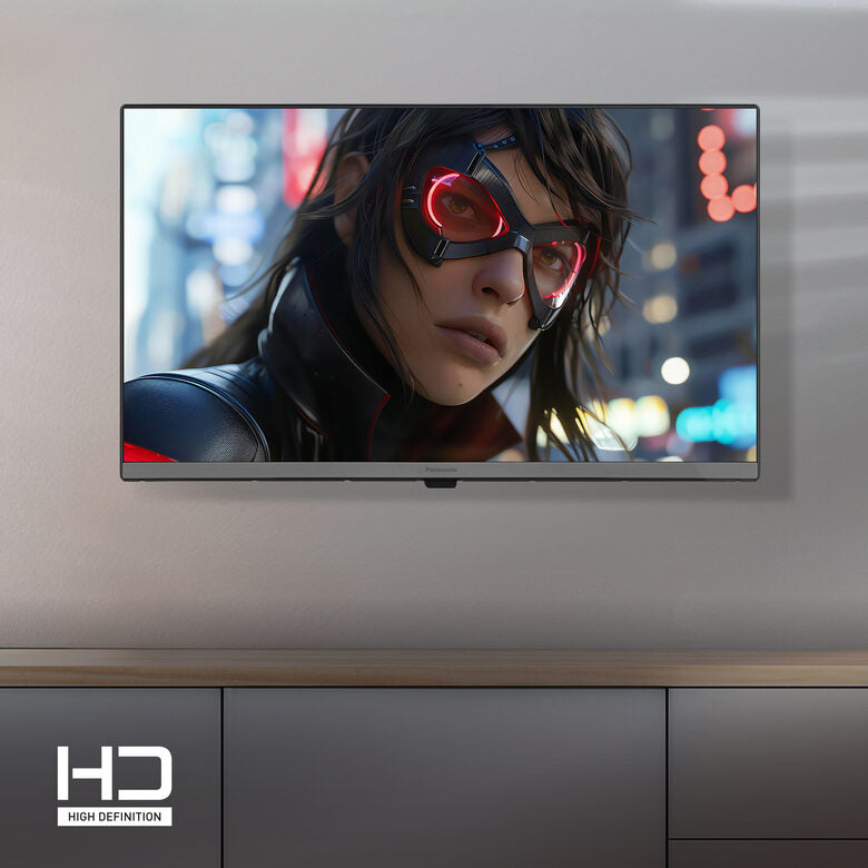 Panasonic TB-24S40AEZ Televisione Smart TV 24 Pollici 2K Ultra HD Wi-Fi Nero