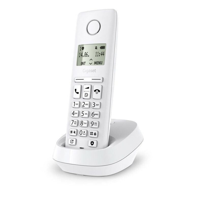 Gigaset PURE 100 Telefono analogico/DECT Identificatore di chiamata Bianco