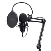 Trust GXT 270 Emita II+ Nero Microfono per podcast