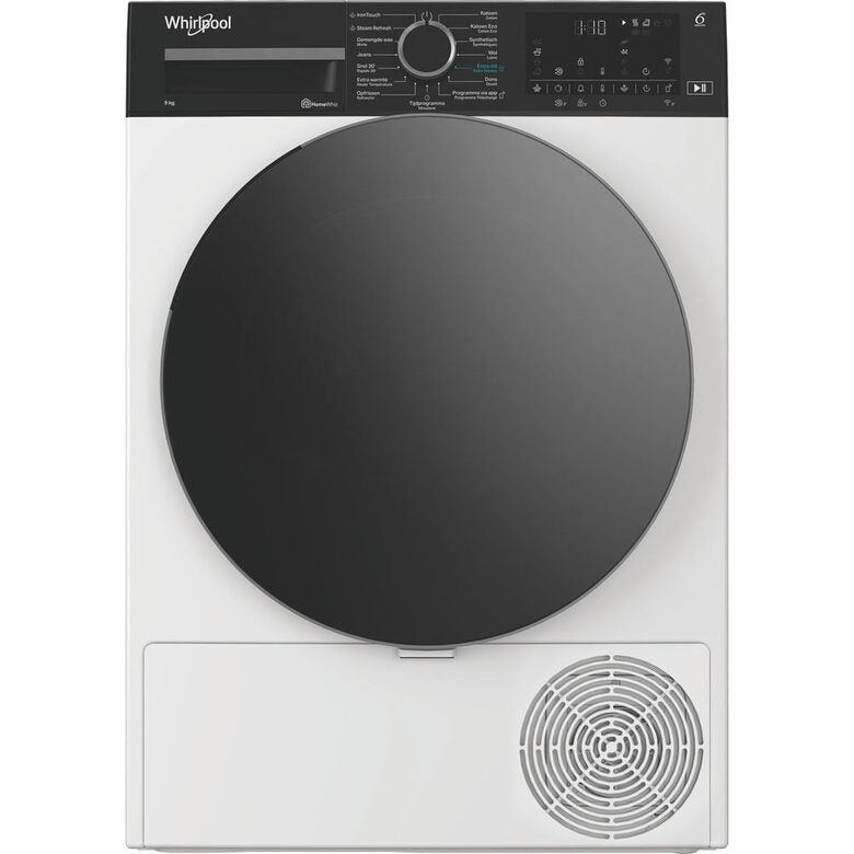 Whirlpool C WD 96M GBS IT, Capacità 9kg, classe A, colore Manhattan Grey, Display digitale XL, Wi-Fi, IronTouch
