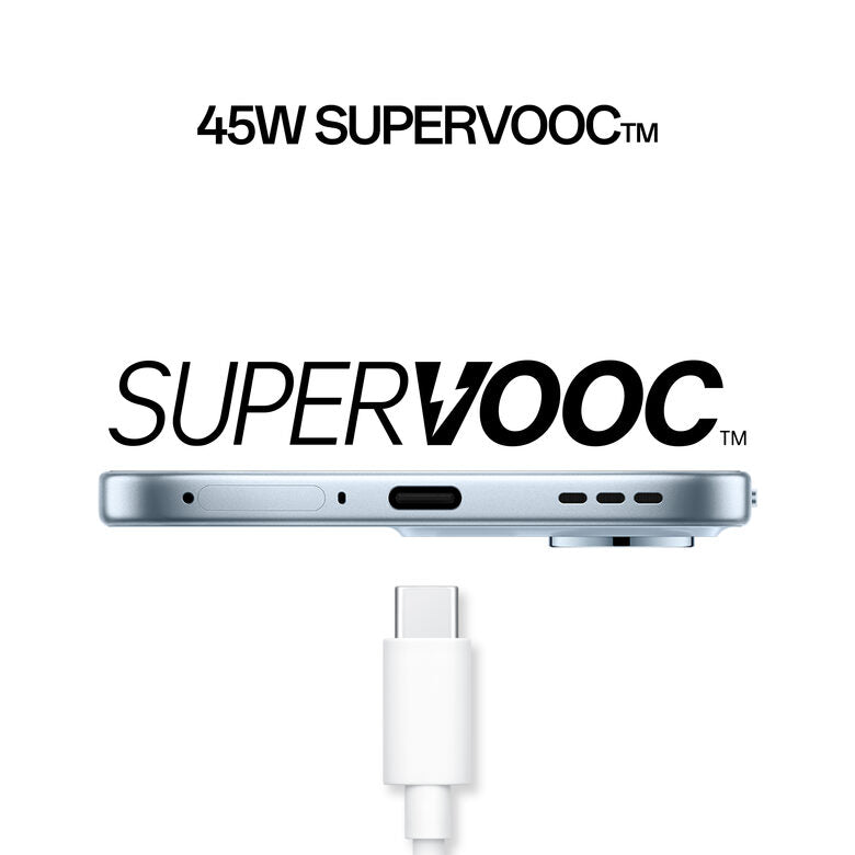 OPPO 14 F 5G Reno14 F Smartphone 5G 16,7 cm (6.57") Doppia SIM Android 15 USB tipo-C 8 GB 256 GB 6000 mAh Blu