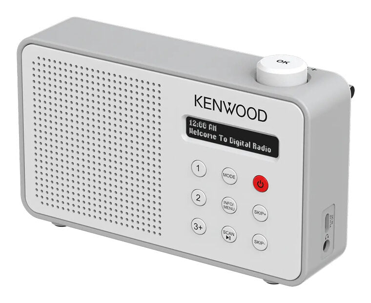 Kenwood CR-M25DAB-W radio Portatile Digitale Bianco