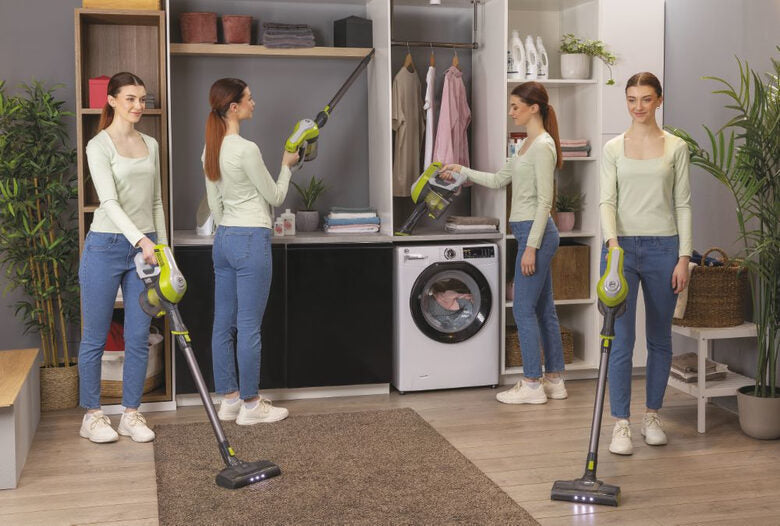 Hoover HF1 HF110H 011 Senza sacchetto 0,9 L 170 W Grigio, Lime
