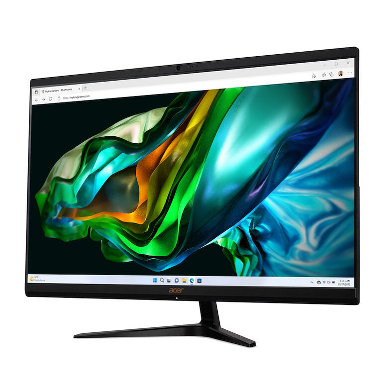 Acer Aspire C27-1800 Intel® Core™ i5 i5-12450H 68,6 cm (27") 1920 x 1080 Pixel PC All-in-one 16 GB 1,02 TB SSD Windows 11 Home Wi-Fi 6E (802.11ax) Nero
