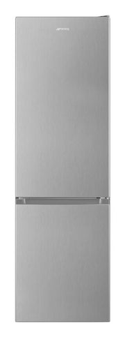 Smeg RC20XNC Frigorifero Combinato A Libera Installazione, No Frost, Classe C, Acciaio Inox