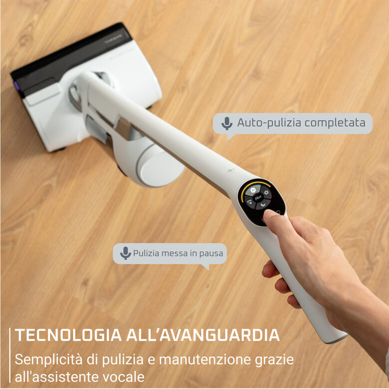 Rowenta X-Clean 10, Lavapavimenti Senza Fili, Autonomia 60’, Autopulizia e Asciugatura, Pulizia Completa in Una Passata, GZ7035