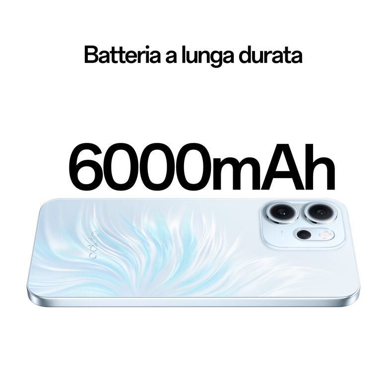 OPPO 14 F 5G Reno14 F Smartphone 5G 16,7 cm (6.57") Doppia SIM Android 15 USB tipo-C 8 GB 256 GB 6000 mAh Blu