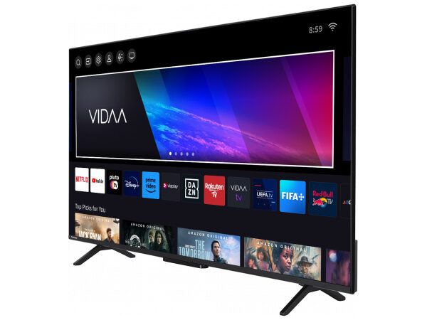 Toshiba 55QV2463DA QLED TV 139,7 cm (55") 4K Ultra HD Smart TV Nero 250 cd/m²