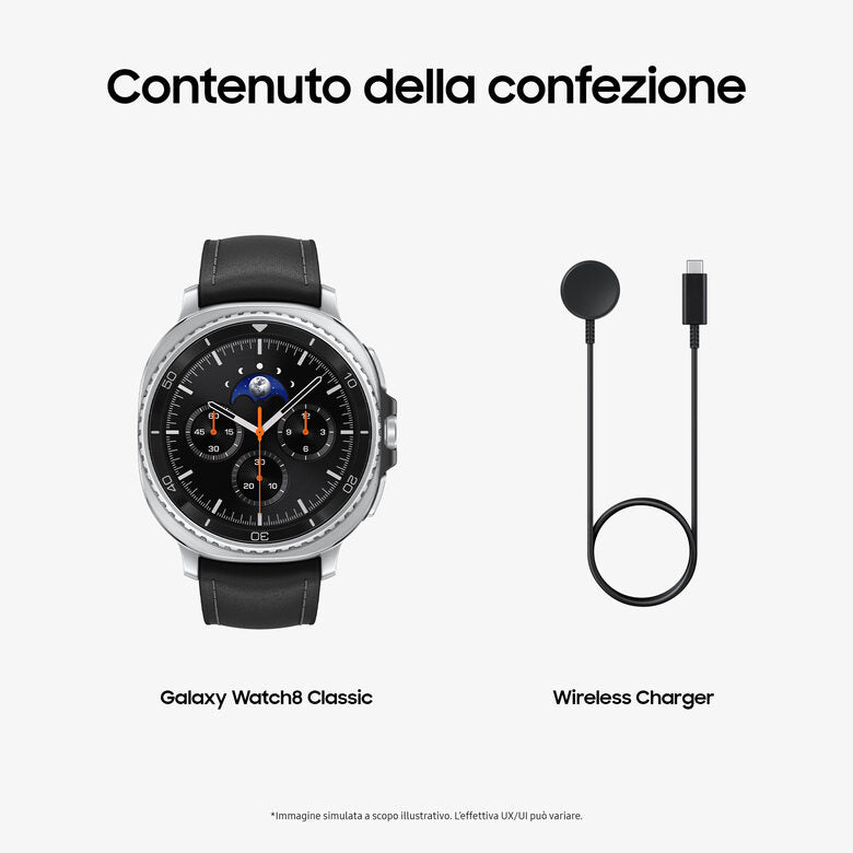 SAMSUNG Galaxy Watch8 Classic 46 Smartwatch, Black