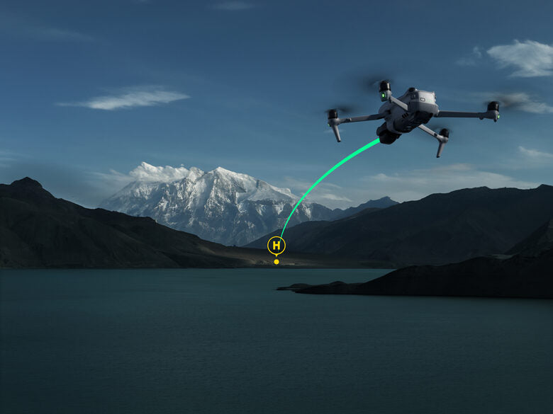 DJI Air 3s Drone RC-N3 4 rotori Quadrirotore 50 MP 3840 x 2160 Pixel 4276 mAh Grigio