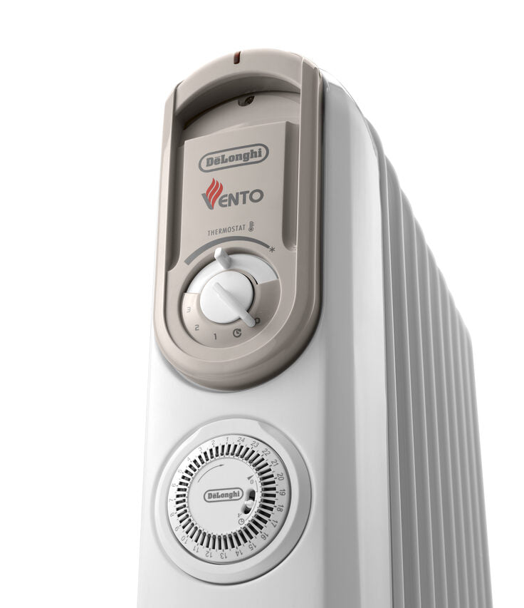 De’Longhi V550918T.WB Interno Bianco 1800 W Riscaldatore ambiente elettrico a olio