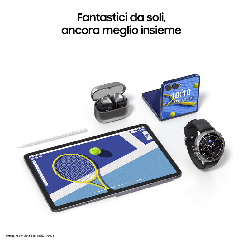 Samsung Galaxy Tab S11, Tablet AI, Wi-Fi, Design Leggero, Strumenti AI Multimodali, DeX, RAM 12GB, 256 GB, Batteria a Lunga Durata, Gray
