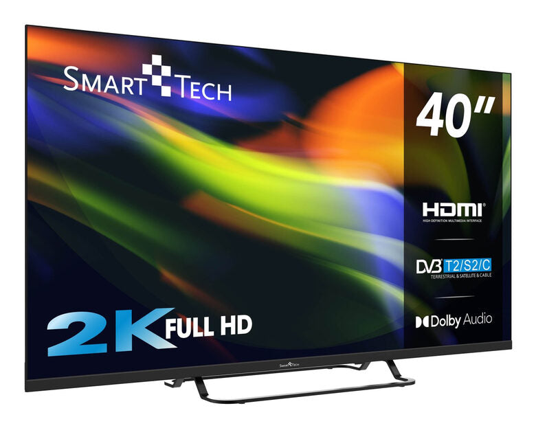 Smart-Tech 40FN01V3 TV 101,6 cm (40") Full HD Grigio 250 cd/m²