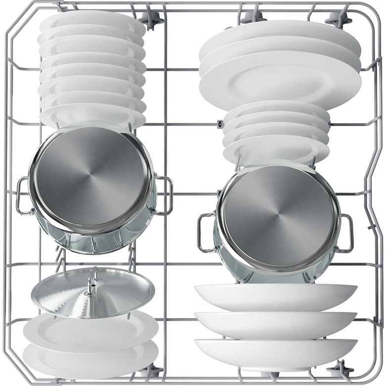 Hotpoint Ariston HA4IFC14BS, Lavastoviglie 60cm, classe C, 14 coperti, 44dBA, cerniere sliding
