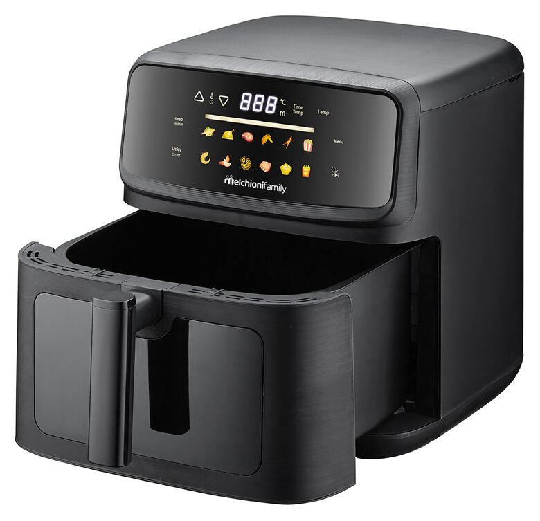 Melchioni MARTINA 10L Singolo Indipendente 2100 W Friggitrice ad aria calda Nero