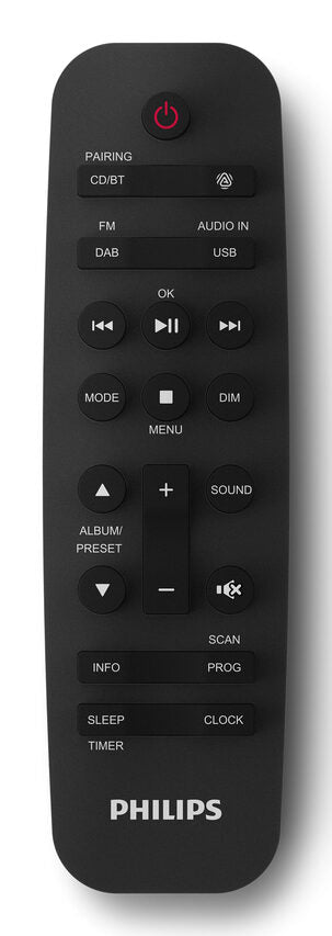 Philips TAM4505M2/12 set audio da casa Microsistema audio per la casa 80 W Nero, Grigio scuro