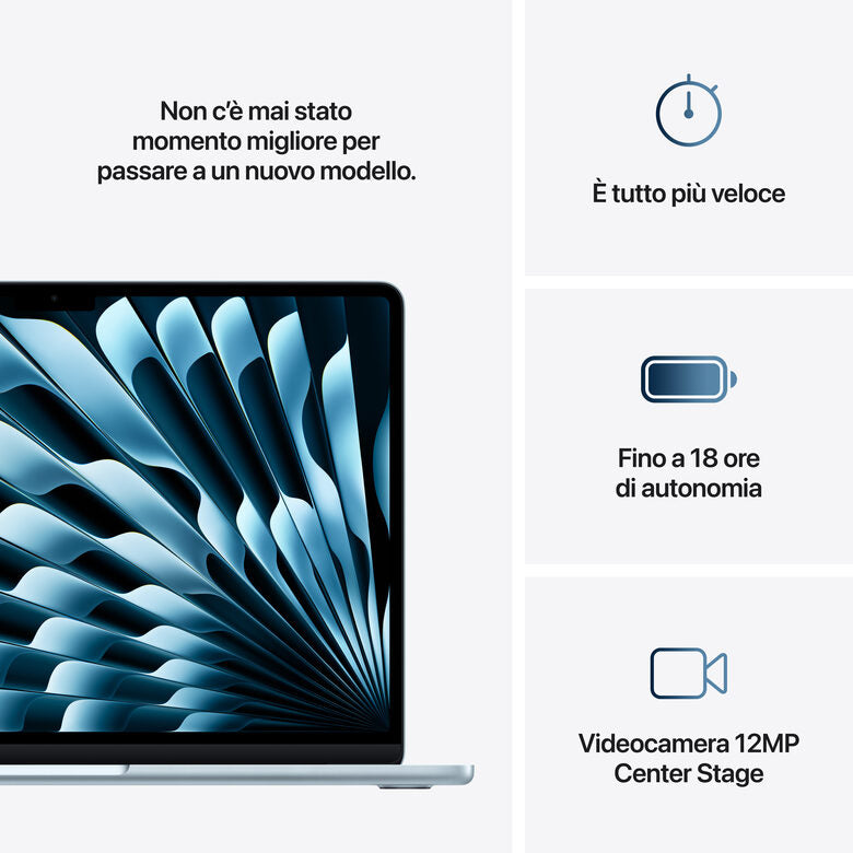 Apple MacBook Air 13'' M4 chip 10-core CPU 10-core GPU, 16GB, 512GB SSD - Celeste