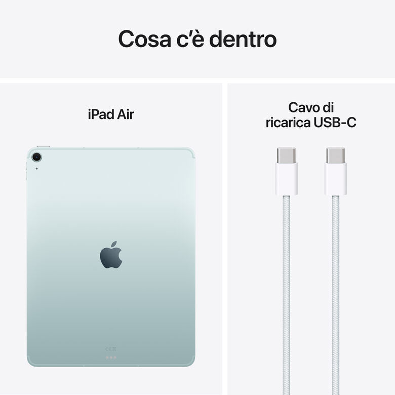 Apple iPad Air 13'' Wi-Fi + Cellular 128GB Blu