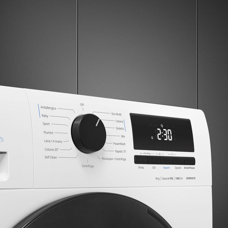 Smeg W3094A10 lavatrice Caricamento frontale 9 kg 1400 Giri/min Bianco