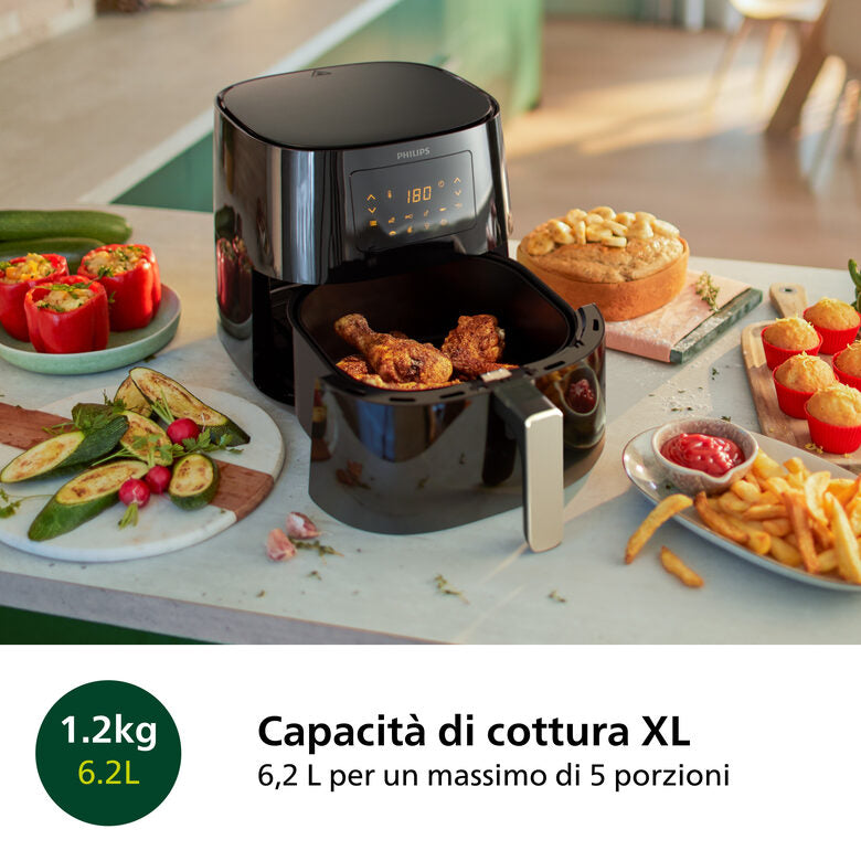 Philips 3000 series Essential HD9270/96 Airfryer XL - 5 porzioni, 6,2 L