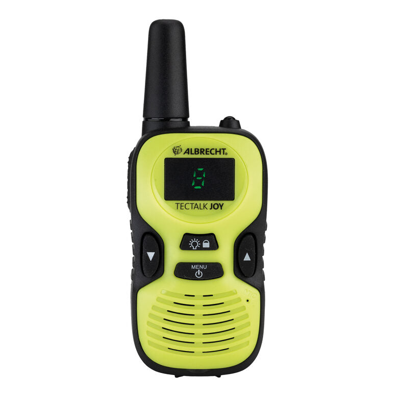 Albrecht Tectalk Joy Portatile Nero, Giallo