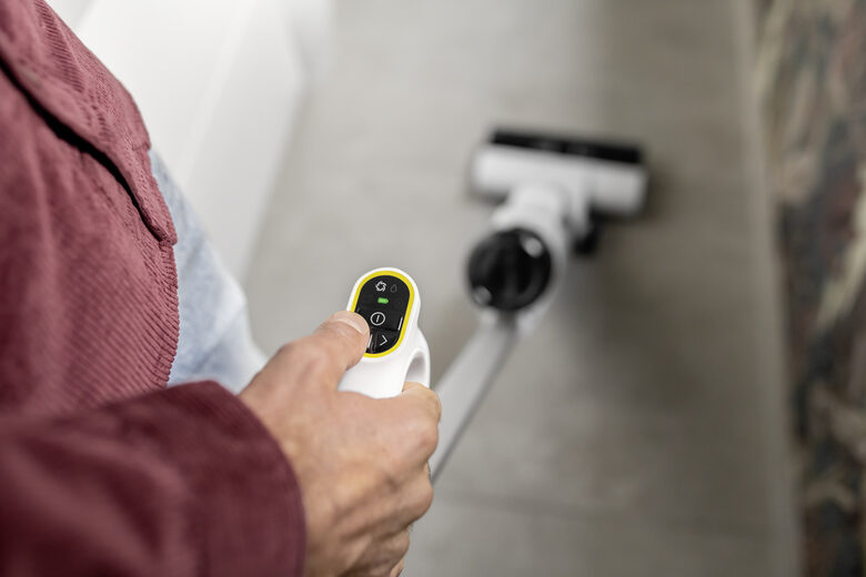 Kärcher FCV 2 Natural N aspirapolvere senza filo Bianco Senza sacchetto
