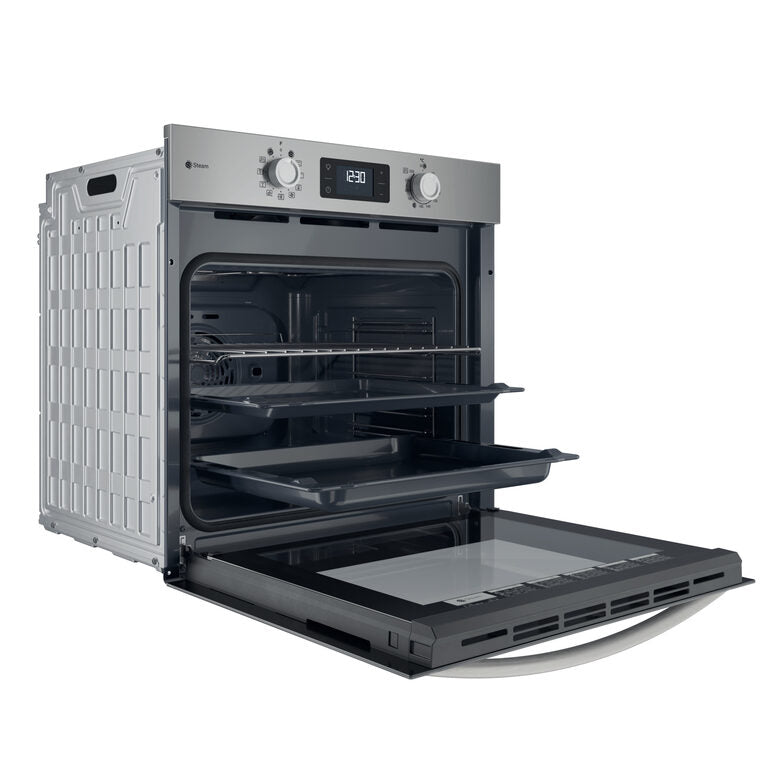 Indesit IO 258HS B forno da incasso multifunzione Inox 11Funzioni totali classe A+ 71Lt Funzione Vapore, Idrolisi