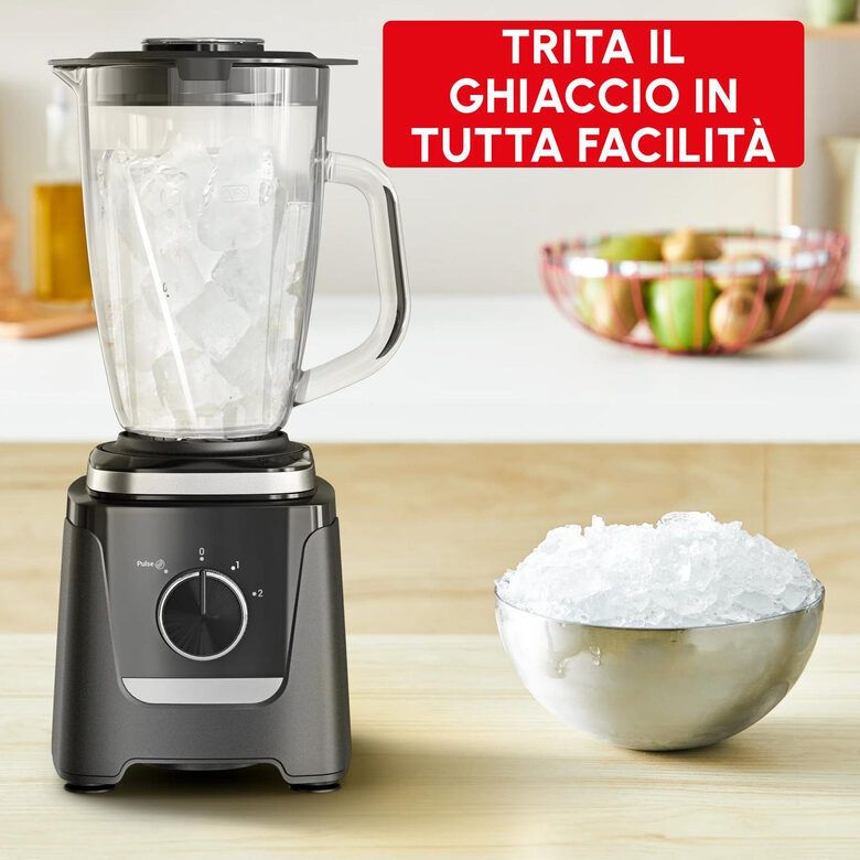Moulinex Frullatore Blendforce LM5958F0 800 W Caraffa in Vetro 1,9 L Nero