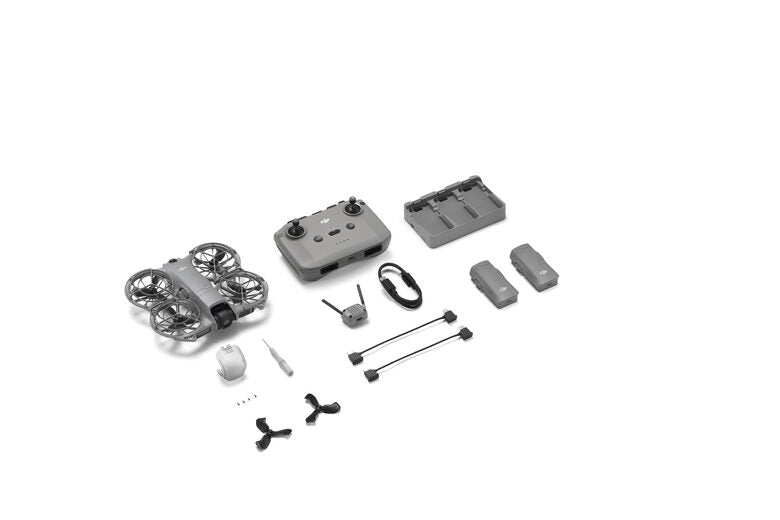 DJI Neo 2 Fly More Combo 4 rotori Drone Quadrirotore 12 MP 2688 x 1512 Pixel 1606 mAh Nero, Grigio