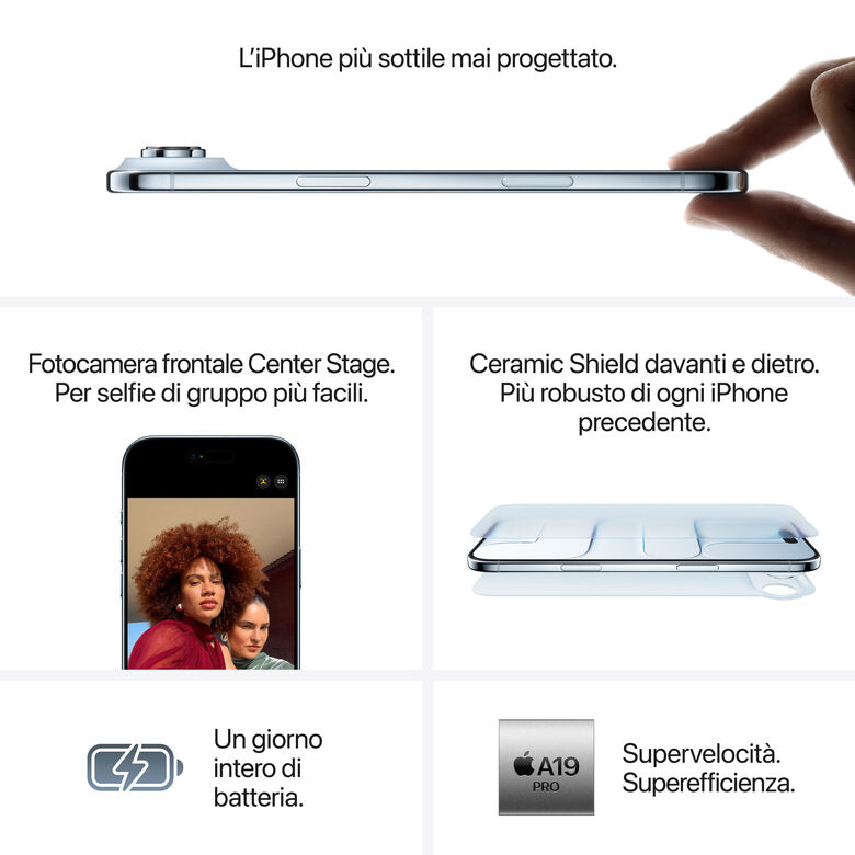 Apple iPhone Air 256GB Oro Chiaro