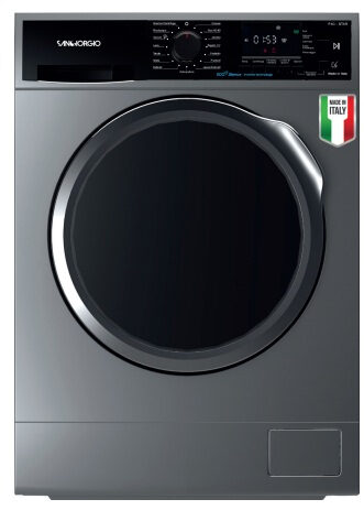 SanGiorgio Lavatrice F814CA8SC 8 kg (A) Argento