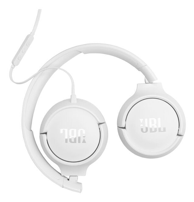 JBL Cuffie ad archetto supra-aurali con cavo e comando/microfono a 3 pulsanti, connettore USB Type-C, Driver: 32mm, Certificazione Hi-Res Audio, 3 EQ selezionabili, Cavo piatto, Ripiegabili