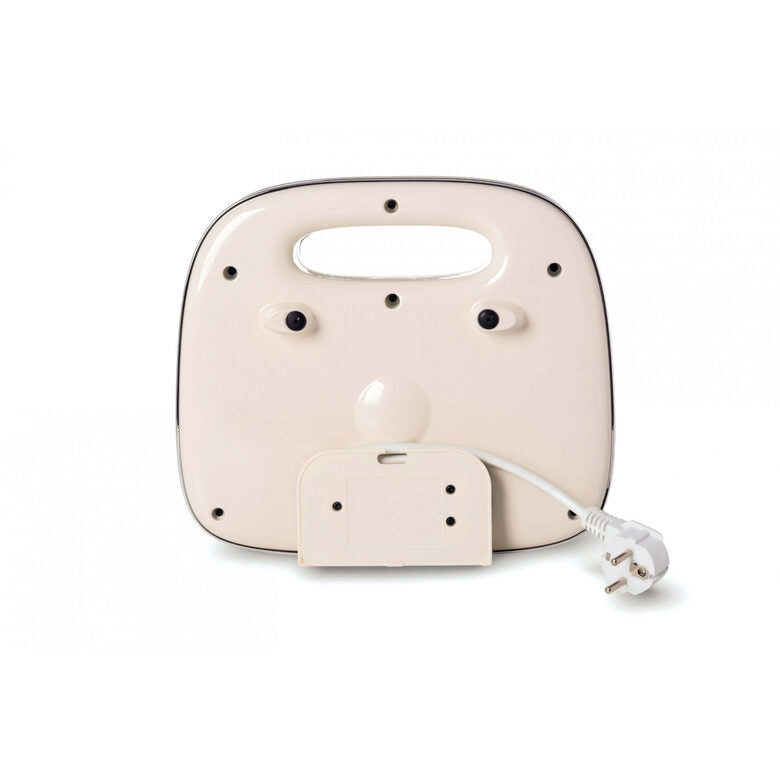 Ariete Linea Vintage 1963 Sandwich Maker Vintage, Piastra elettrica per toast, Sandwich e panini, 750W, Piastre fisse grill, Rivestimento antiaderente, Posizione e riponimento verticale, Beige