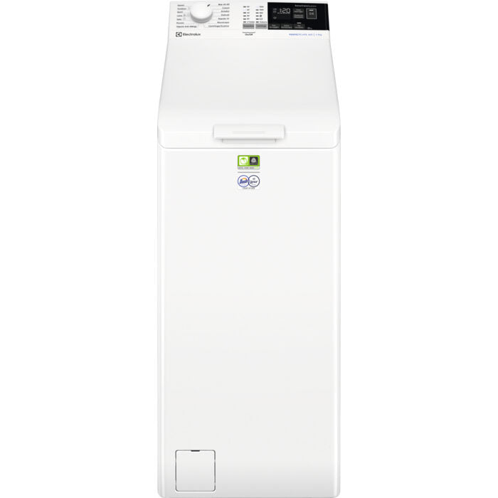 Electrolux EW6T437A Serie 600 Lavatrice A Carica Dall'alto Libera Installazione 7 Kg, 1251 Giri, SensiCare System, Eco Time Manager®, Anti-Allergy, Soft Opening, Classe A, Bianco