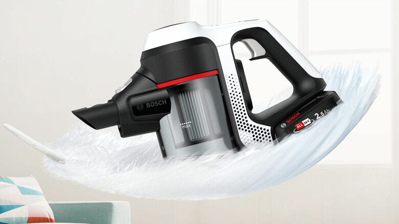 Bosch Serie 6 BCS611AM Scopa elettrica ricaricabile Unlimited 6 Bianco