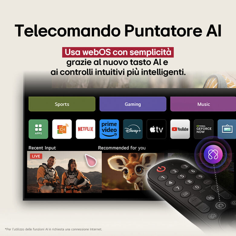 LG 55QNED86A6A Smart TV 55" QNED EVO AI MINILED UHD 4K -  Charcoal Black