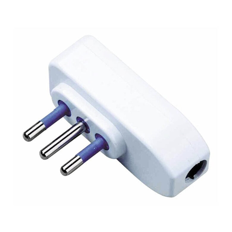 nuovaVideosuono SL1028 presa elettrica Bianco 2P+T