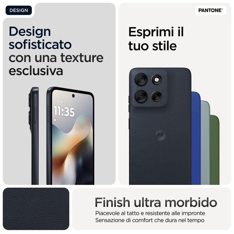 Motorola moto g56 5G 17,1 cm (6.72") Dual SIM ibrida Smartphone Android 15 USB tipo-C 8 GB 512 GB 5200 mAh Nero