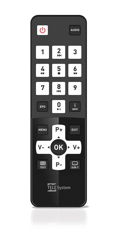 TELE System FACILE Terrestre Full HD Nero