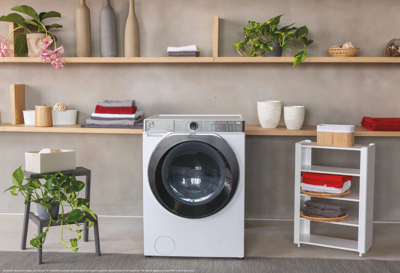 Hoover H-WASH 550 H5WPB414AMBC-S lavatrice Caricamento frontale 14 kg 1400 Giri/min Bianco