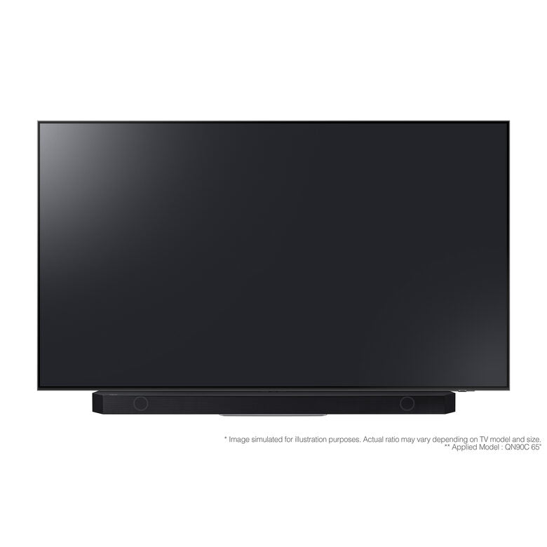 Samsung Soundbar HW-Q800C/ZF Serie Q, 11 speaker, Wireless Dolby Atmos, Audio a 5.1.2 canali, Q-Simphony, Compatibile con Alexa e Google Assistant, Black