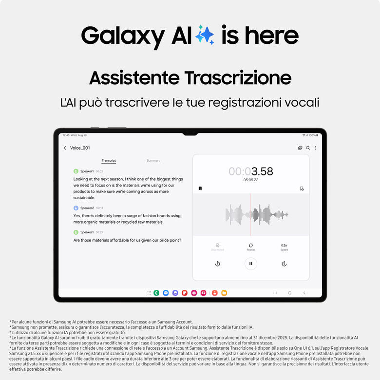Samsung Galaxy Tab S9 Wi-Fi 12GB / 256GB Graphite
