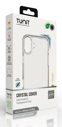 TUNIT TTIP16PLCL custodia per cellulare 17 cm (6.7") Cover Trasparente
