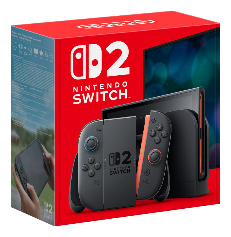 Nintendo Switch2 HW BTR console da gioco portatile 20,1 cm (7.9") 256 GB Touch screen Wi-Fi Nero