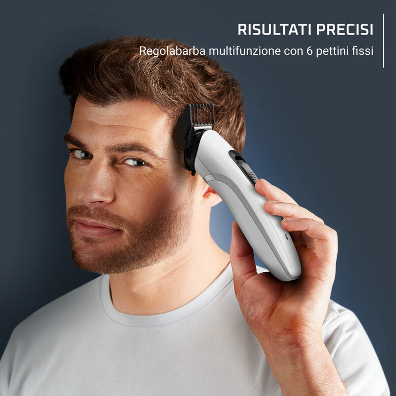 Rowenta TN8934 tagliacapelli Nero, Bianco 7 Nichel-Metallo Idruro (NiMH)