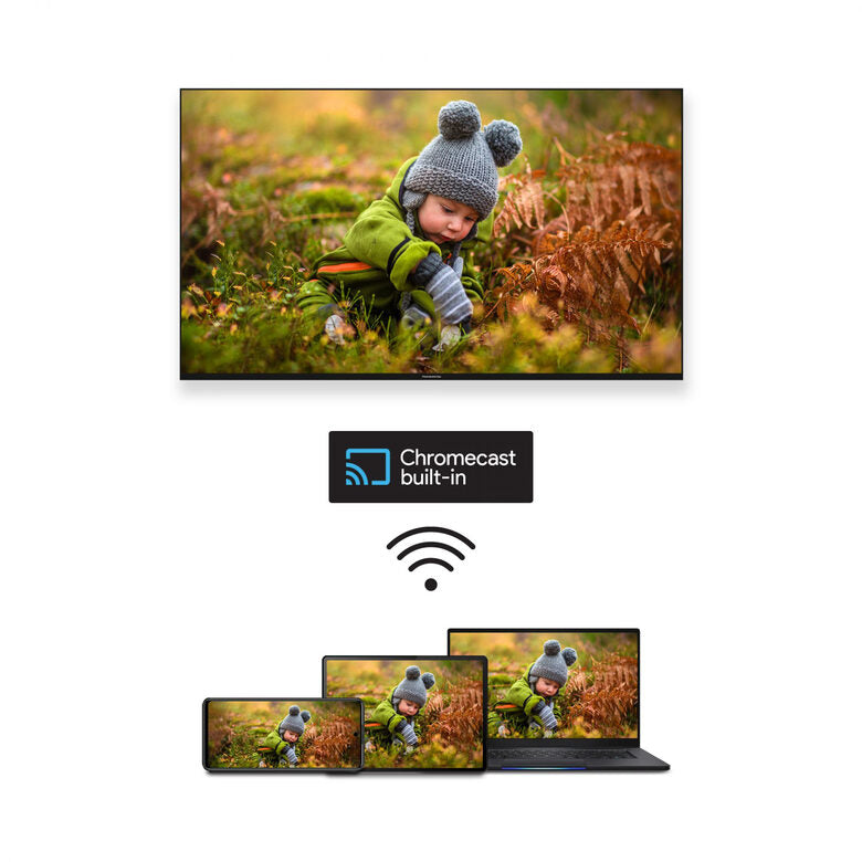 Thomson 55UA5S13 Televisione Smart TV 55 Pollici Led 4K Ultra Hd Wi-fi Nero