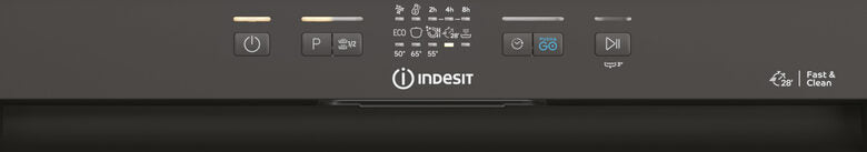 Indesit I3B L634 B Lavastoviglie a Incasso Scomparsa Parziale 14 coperti D